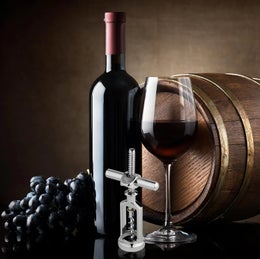 BOJ Bodega viinipullonavaaja | ter&auml;s | kromi