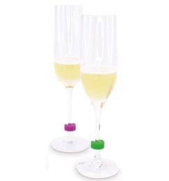 Pulltex Identity lasinmerkkaajat | silikoni | 10 eri v&auml;ri&auml;