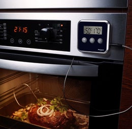 Westmark paistol&auml;mp&ouml;mittari | LCD n&auml;ytt&ouml; | 0...+250&deg;C