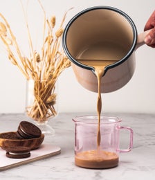 Vappu keitti&ouml;ss&auml; kasari | emaloitu hiiliter&auml;s | beige | 1,3 L