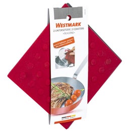 Westmark patalappu | silikoni | 18x18 cm | 2 kpl/pkt