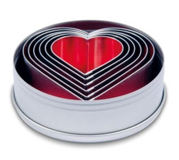 St&auml;dter muottisarja | pelti | syd&auml;n 6 kpl | reuna 3 cm | &Oslash; 4,5-9 cm