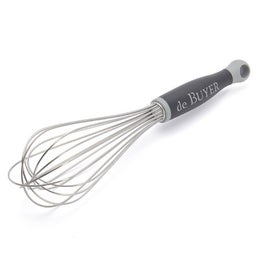 de Buyer pallovispil&auml; | ter&auml;s | liukumaton kahva | &Oslash; 7,7 cm | pituus 30 cm