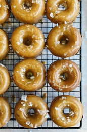 Heirol donitsipelti | pinnoitettu hiiliter&auml;s | 34x26x2,5 cm | 12x donitsi