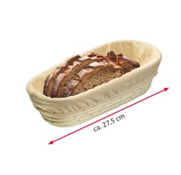 Westmark kohotuskori + kangas | rottinki | ovaali | korkeus 7,1 cm | 27,5x14 cm