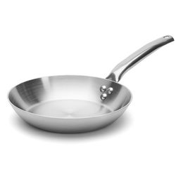 de Buyer Alchimy paistinpannu | ter&auml;s | 3-kerrosrakenne | korkeus 4,3 cm | &Oslash; 24 cm