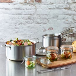 de Buyer Alchimy ter&auml;skattila | 3-kerrosrakenne | korkeus 10,9 cm | &Oslash; 20 cm | 3,3 L