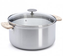 de Buyer Alchimy LOQY ter&auml;skasari | irroitettava kahva | korkeus 12,8 cm | &Oslash; 24 cm | 5,5 L