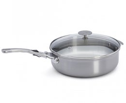 de Buyer Alchimy LOQY paistokasari | ter&auml;s | irroitettava kahva | korkeus 7,5 cm | &Oslash; 24 cm | 3,1 L