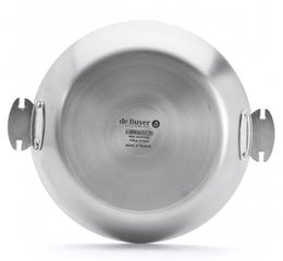 de Buyer LOQY Alchimy paistinpannu | ter&auml;s | irroitettava kahva | korkeus 4,5 cm | &Oslash; 28 cm