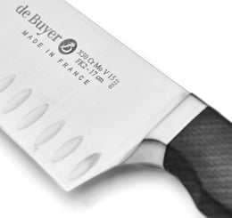 de Buyer FK2 santoku kokkiveitsi | hiilikuitukahva | ovaalihiottu | ter&auml;n pituus 17 cm