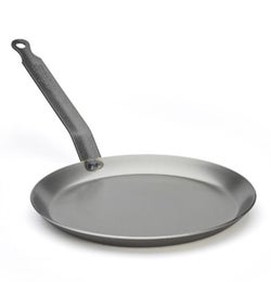 de Buyer Carbone Plus kreppipannu | hiiliter&auml;s | rautakahva | korkeus 1,2 cm | &Oslash; 20 cm