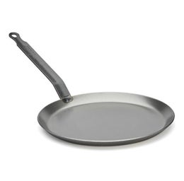 de Buyer Carbone Plus kreppipannu | hiiliter&auml;s | rautakahva | korkeus 1,3 cm | &Oslash; 24 cm