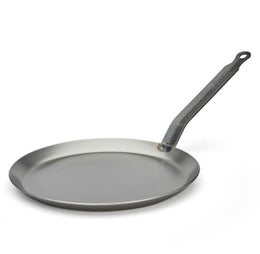 de Buyer Carbone Plus kreppipannu | hiiliter&auml;s | rautakahva | korkeus 1,3 cm | &Oslash; 24 cm