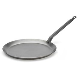 de Buyer Carbone Plus kreppipannu | hiiliter&auml;s | rautakahva | korkeus 1,5 cm | &Oslash; 26 cm