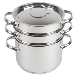 Opa Mari kerroskattila | ter&auml;s | 3-osainen | &Oslash; 18 cm | 3,0/2,3 L