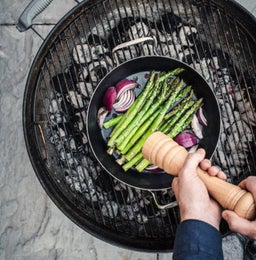 de Buyer rei'itetty grillipannu | hiiliter&auml;s | &Oslash; 28 cm