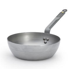 de Buyer Mineral B paistokasari | hiiliter&auml;s | korkeus 8 cm | &Oslash; 24 cm