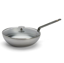 de Buyer Mineral B wokkipannu | hiiliter&auml;s | korkeus 9,2 cm | &Oslash; 32 cm