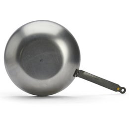 de Buyer Mineral B wokkipannu | hiiliter&auml;s | korkeus 9,2 cm | &Oslash; 32 cm