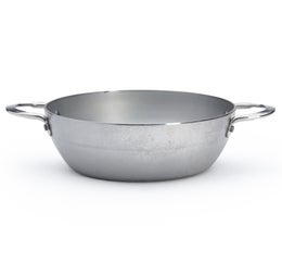 de Buyer Mineral B hiiliter&auml;spannu | ter&auml;skahvat | korkeus 10 cm | &Oslash; 32 cm