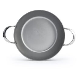 de Buyer Mineral B hiiliter&auml;spannu | ter&auml;skahvat | korkeus 10 cm | &Oslash; 32 cm