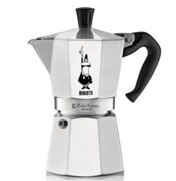 Bialetti moka express mutteripannu | alumiini | 6 kuppia
