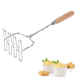 Westmark Woody perunasurvin | ter&auml;s | puukahva | pituus 34 cm