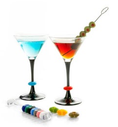 Ibili lasinmerkkaajat | joustava silikoni | 12 eri v&auml;ri&auml;