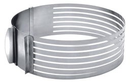 Ibili kakunleikkausrengas | ter&auml;s | korkeus 8,5 cm | s&auml;&auml;dett&auml;v&auml; &Oslash; 24-30 cm