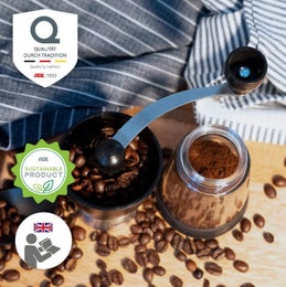 ADE kahvimylly | keraaminen koneisto | karkeudens&auml;&auml;t&ouml; | korkeus 20 cm