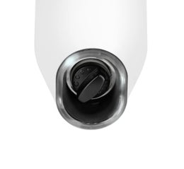 Ade s&auml;hk&ouml;inen suola- ja pippurimylly | automaatti | karkeudens&auml;&auml;t&ouml; | | valkoinen