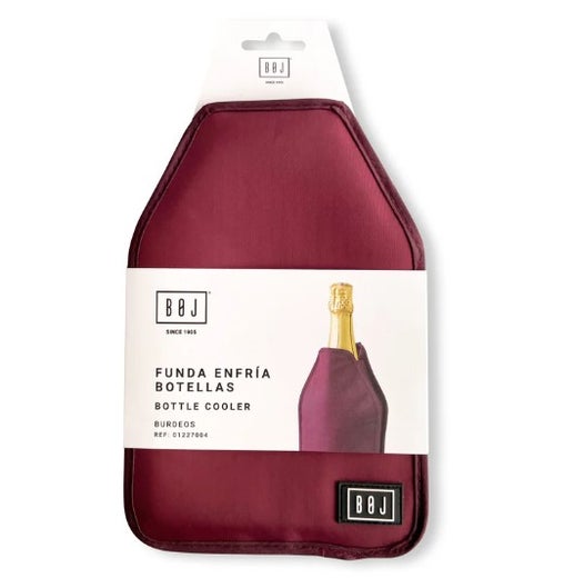 BOJ viini- ja shampajanj&auml;&auml;hdytin | geelit&auml;yte | nylon | punainen