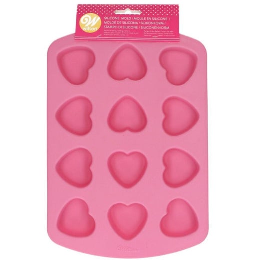 Wilton silikonimuotti | syd&auml;n | korkeus 2 cm | 12x &Oslash; 4,5 cm