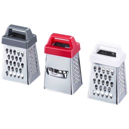 Westmark miniraastin | ter&auml;s | PP kahva | 6,5x4x3 cm | harmaa