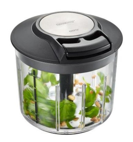 Gefu Speedwing vihannessilppuri | muovi | ter&auml;s | vetomekanismi | 0,8 L