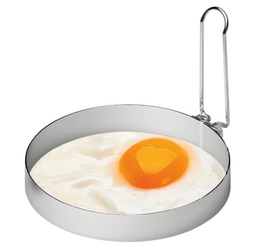 Weis kananmunan paistorengas | ter&auml;s | korkeus 2 cm | &Oslash; 11 cm | py&ouml;re&auml;