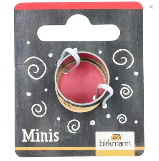 birkmann mini piparkakkumuotti ympyr&auml; | ter&auml;s | koko 2 cm