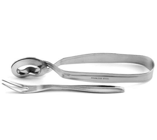 Weis etanapihdit ja -haarukka | ter&auml;s | pituus 16 cm