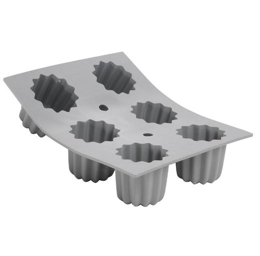 De Buyer Bordelais Canel&eacute; muotti | silikoni | korkeus 5 cm | 6x leivos