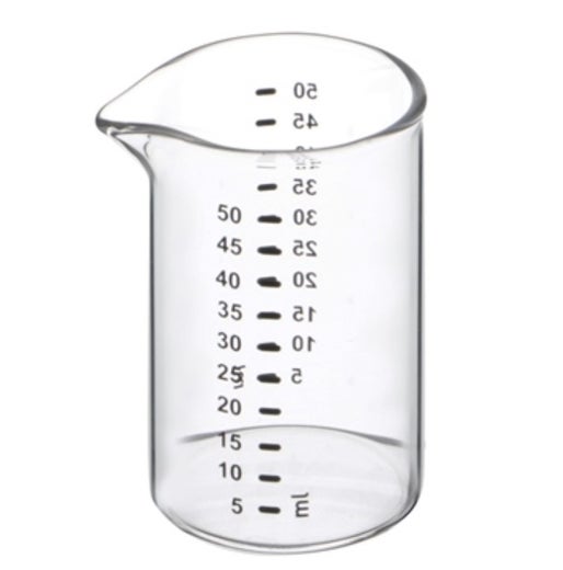 Weis mini mittakannu | borosilikaattilasi | 50 ml