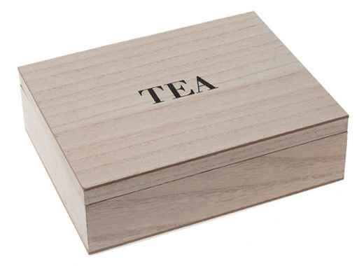 Teelaatikko | MDF | 8-lokeroa | natural