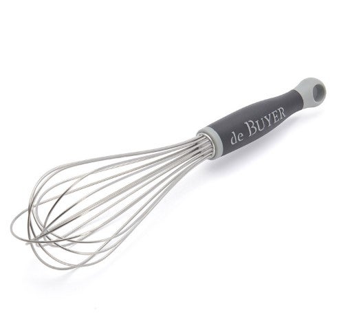 de Buyer pallovispil&auml; | ter&auml;s | liukumaton kahva | &Oslash; 7,7 cm | pituus 30 cm