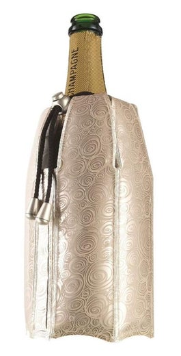 VacuVin viinicooleri kuohuviinipullolle | geelit&auml;yte | kulta