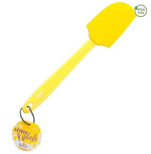 Birkmann nuolija | silikoni | BPA vapaa kahva | leve&auml; | pituus 29 cm | keltainen