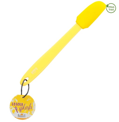 Birkmann nuolija | silikoni | BPA vapaa kahva | kapea | pituus 27 cm | keltainen