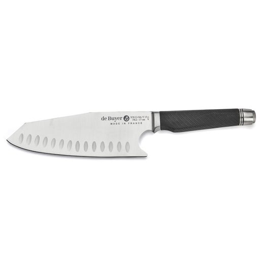 de Buyer FK2 Japanilainen santoku kokkiveitsi | hiilikuitukahva | ovaalihiottu | ter&auml;n pituus 17 cm