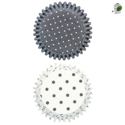 Birkmann muffinssivuoka | paperi | pilkut | korkeus 3 cm | &Oslash; 7 cm | 100 kpl/pkt