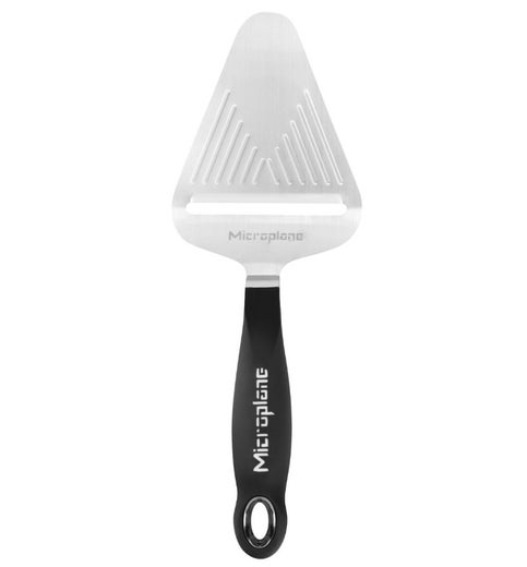 Microplane Professional juustoh&ouml;yl&auml; | silikonikahva | pituus 23,5 cm | musta