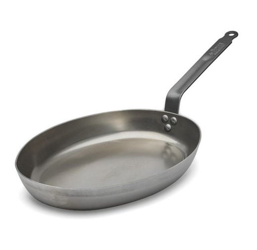 de Buyer Carbone Plus kalapaistinpannu | hiiliter&auml;s | soikea | &Oslash; 36 cm